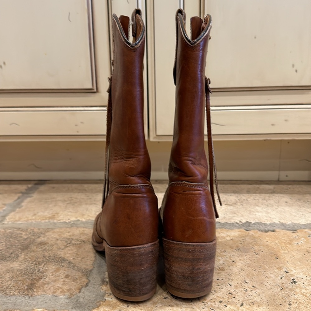 Woman’s vintage leather boot size 6&1/2 - miss capezio - Picture 3 of 5